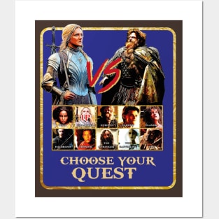 choose your quest version 2 Posters and Art